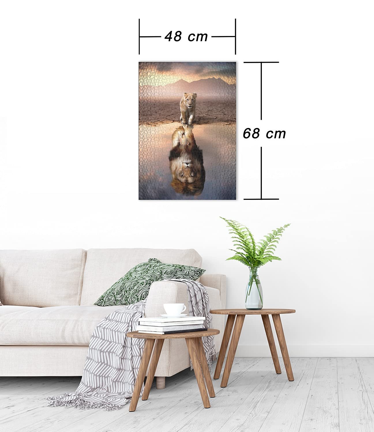 Пазл Ulmer Puzzleschmiede Mirror, Mirror 1000 элементов 68 x 48 см, фото №3