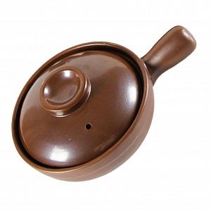 Кастрюля керамическая литиево-кремниевая технология с ручками и отверстием для пара - Фото 1