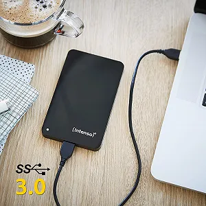 Внешний жесткий диск Intenso Memory Case 500 GB 2.5 дюйма USB 3.0 Black synthetic.ua - Фото 1