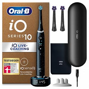 Электрическая Зубная Щетка Oral-B iO Series 10 Plus Edition Cosmic Black - Фото 1
