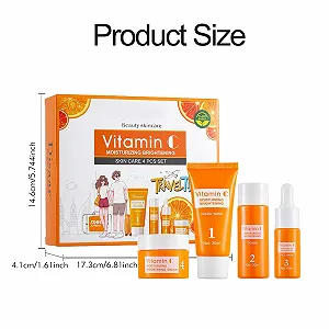 Набір для догляду за шкірою з 4 предметів, Набір для догляду за обличчям для жінок synthetic.ua - Фото 1