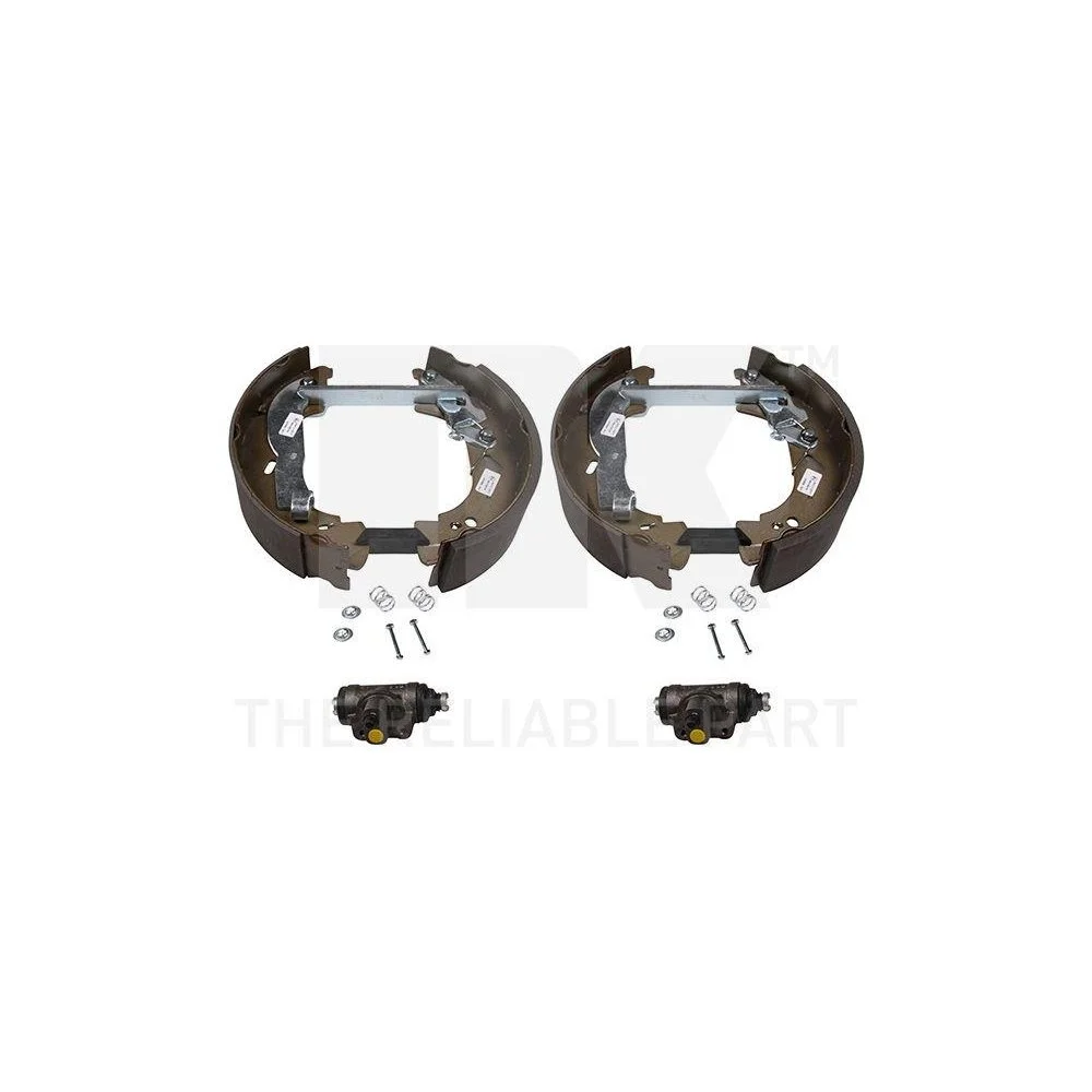 Комплект гальмівних колодок NK 442557101 для RENAULT задня вісь, фото №1