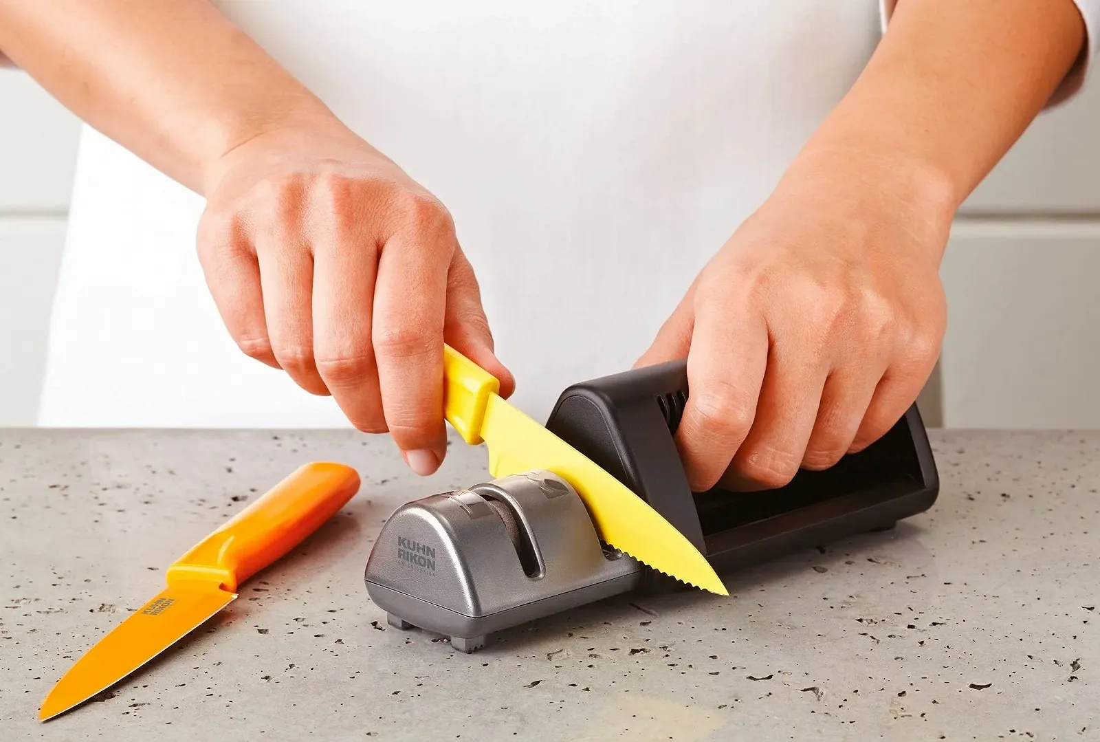 Точилка для ножей KUHN RIKON Dual Grey, фото №3