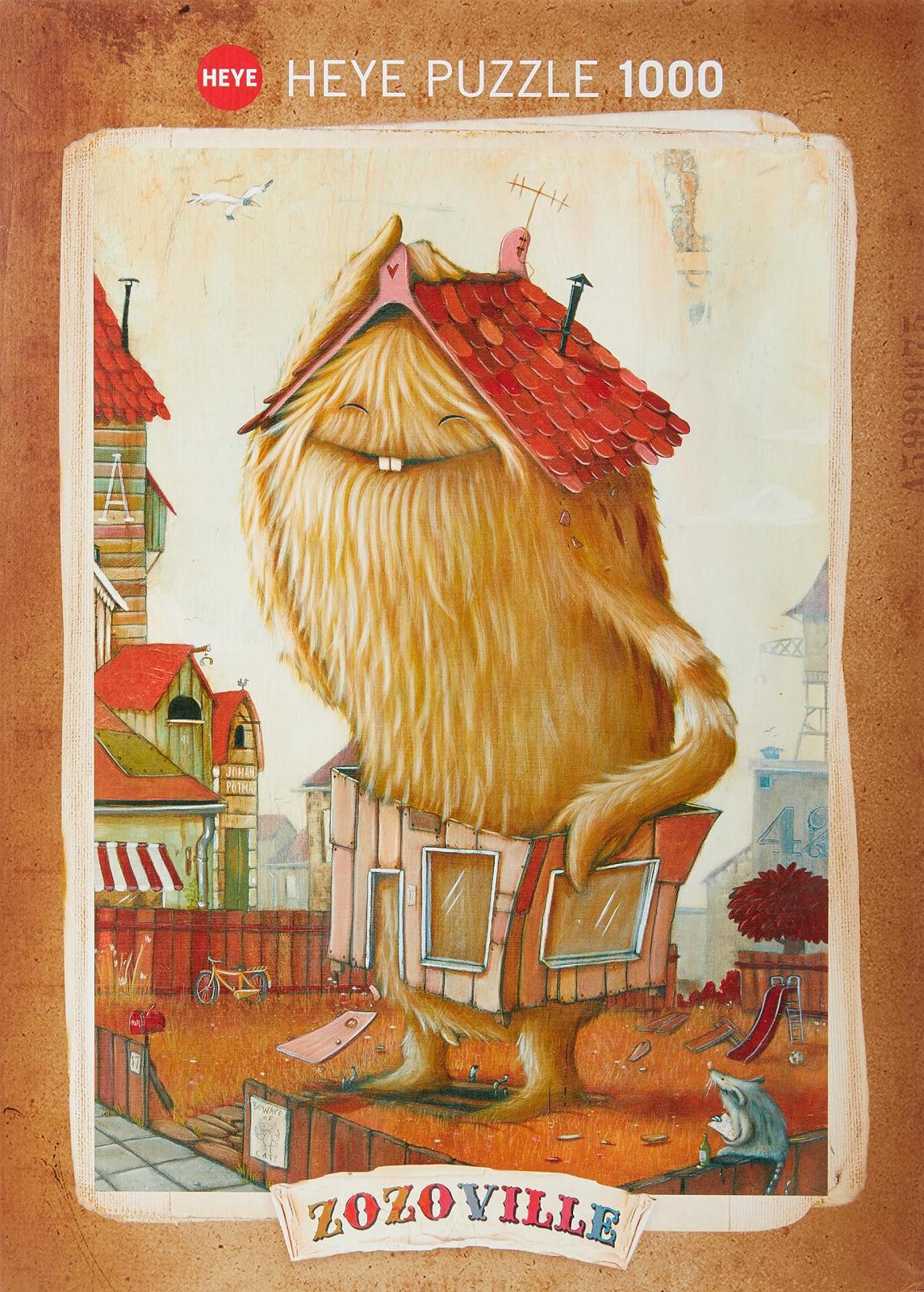 Пазл Heye Zozoville Art Lab 29812 Neighbourhood, фото №1