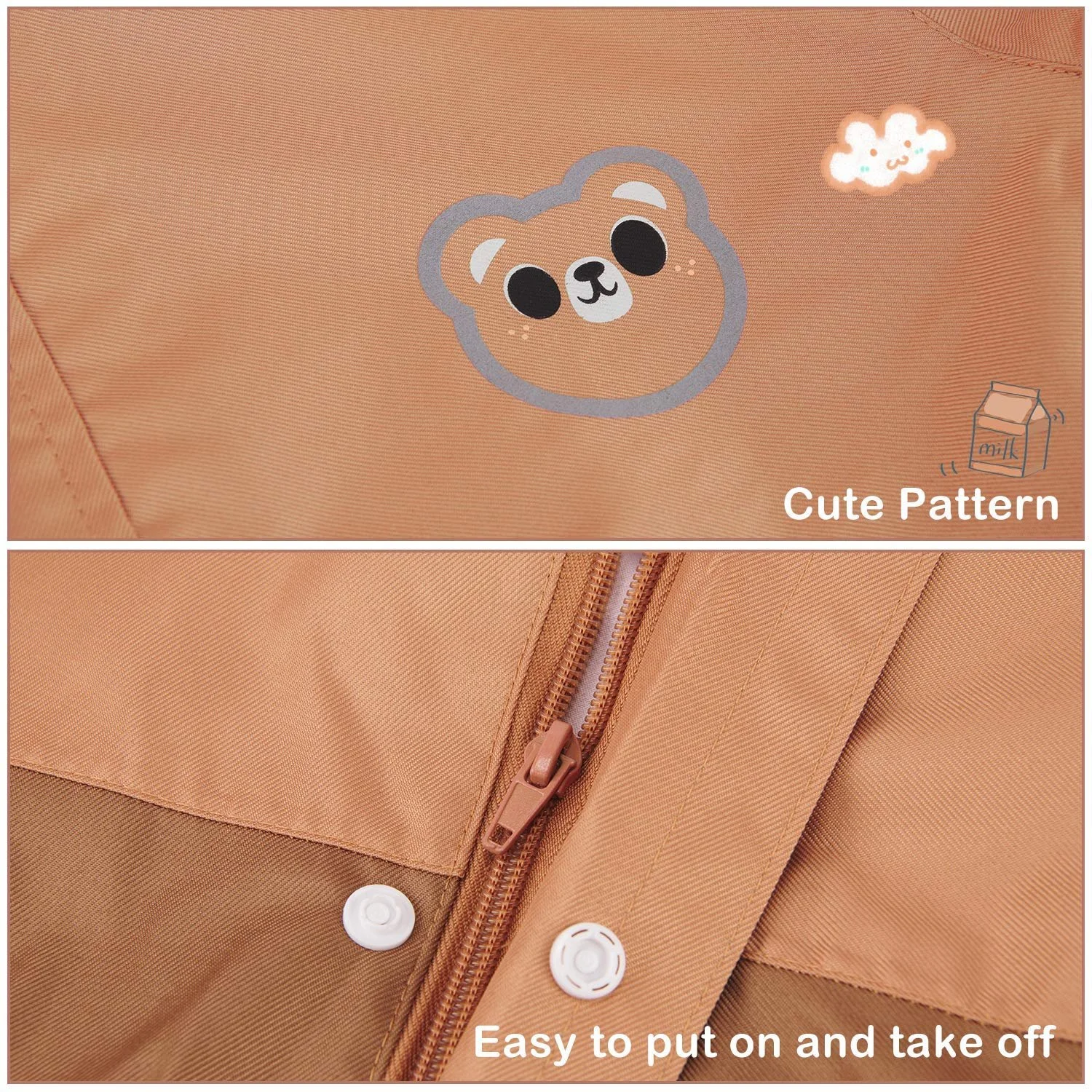 Дитячий дощовик Livacasa Легкий дощовий пончо, фото №4 Дитячий дощовик Livacasa Легкий дощовий пончо, фото №4