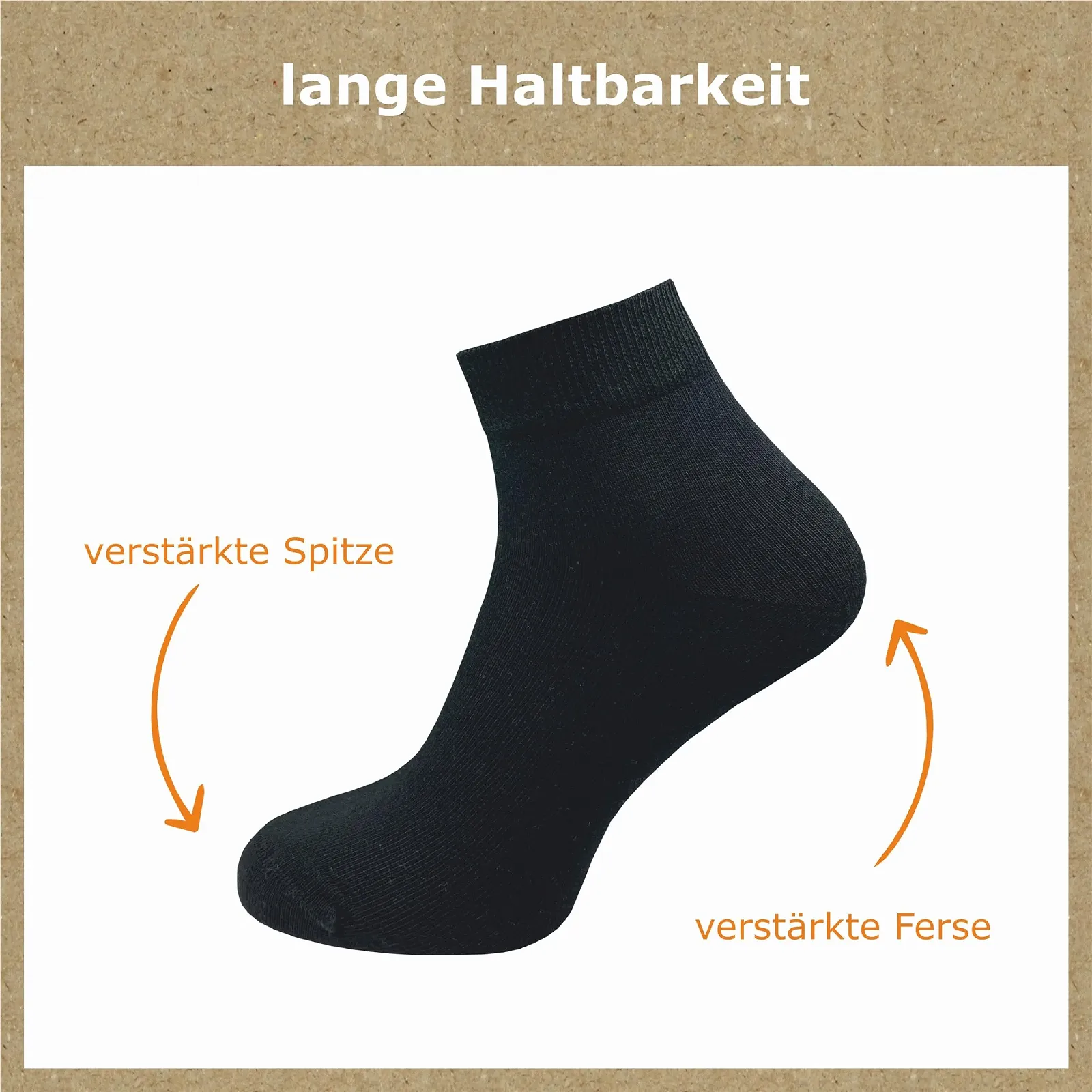 Женские носки Gawilo Quarter из 100% чистого хлопка (6 пар | 10 пар), фото №5 Женские носки Gawilo Quarter из 100% чистого хлопка (6 пар | 10 пар), фото №5