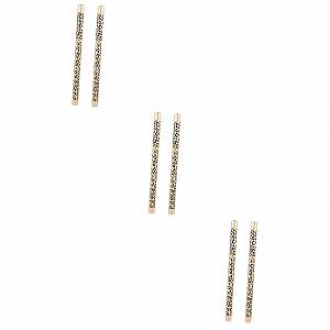 Цвет HAPINARY 6 Stk долговечные карандаши для бровей карандаш тёмно-коричневый Двухголовый бровь Гель зелёный для карандаша серый Карандаши для бровей с двумя головами Бамбук Коричневый - Фото 1