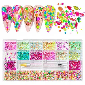 Разные формы Стразы Плоская основа Разные формы Хрустальные стразы - Фото 1