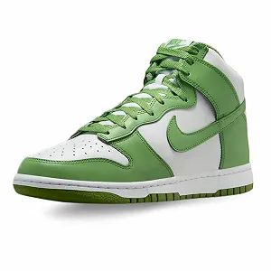 Купить Кроссовки Nike Dunk High Retro Мужские DV0829-101 Белый/Белый/Хлорофилл - Фото 1 Кроссовки Nike Dunk High Retro Мужские DV0829-101 Белый/Белый/Хлорофилл - Фото 1
