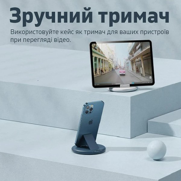 Набор переходников 6в1 для телефона с зарядным кабелем Remax Wanbo Series RC-190 Белый, фото №6