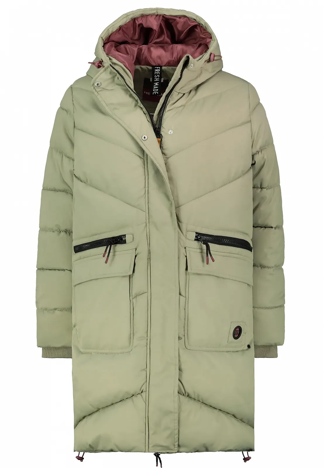 Зимняя Куртка Sublevel  Длинная Зимняя Теплая, фото №9