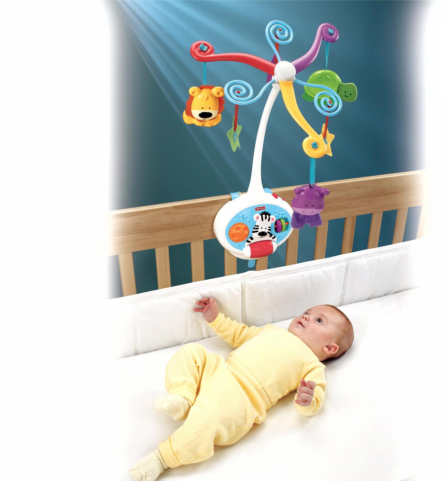 Мобиль Fisher-Price Mattel V4436 BB 2-в-1 ACT, фото №3 Мобиль Fisher-Price Mattel V4436 BB 2-в-1 ACT, фото №3