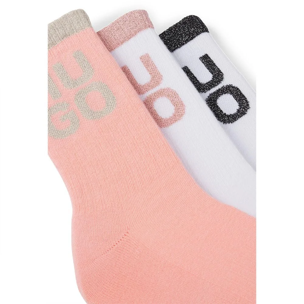 Шкарпетки HUGO Quarter Жіночі, фото №3