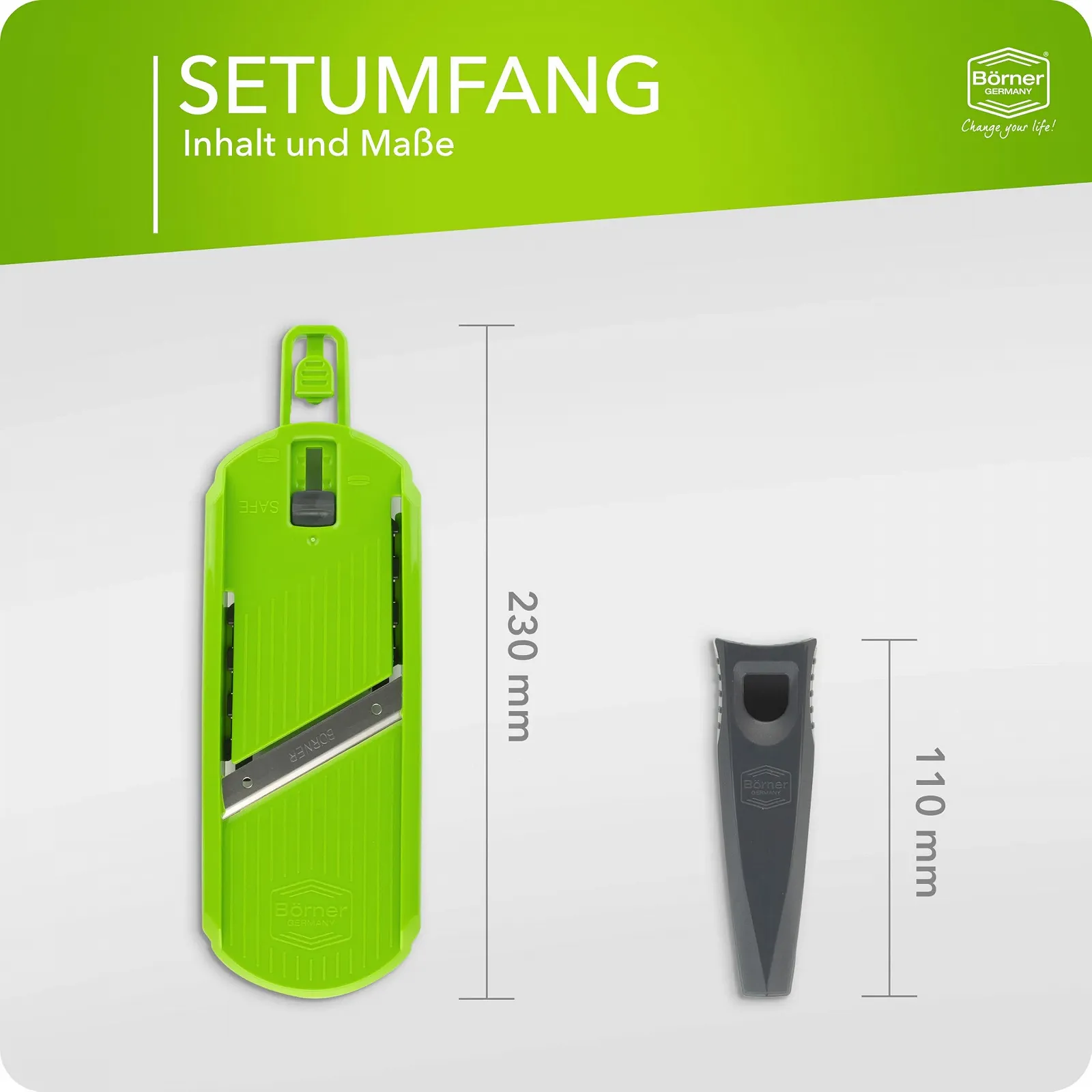 Овочерізка для овочів, для нарізки скибочками з 2 варіантами товщини, фото №7 Овочерізка для овочів, для нарізки скибочками з 2 варіантами товщини, фото №7