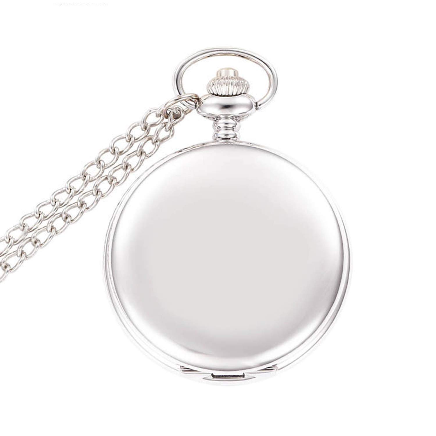 Карманные часы rorios Аналоговые Кварцевые с цепочкой Кварцевые Гладкие Нержавеющая сталь Античные мужские, фото №2