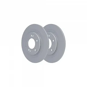 Гальмівний диск ATE 24.0110-0370.1 для HYUNDAI задня вісь synthetic.ua - Фото 1