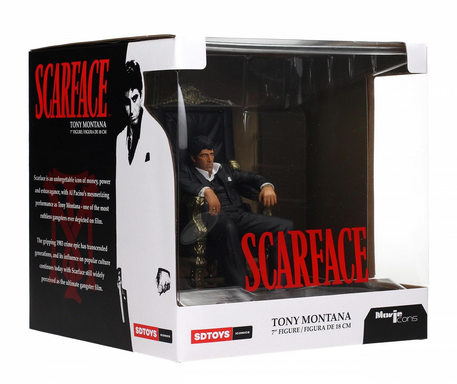 Фігурка Scarface Tony Montana Чорний/Золотий з принтом, фото №6