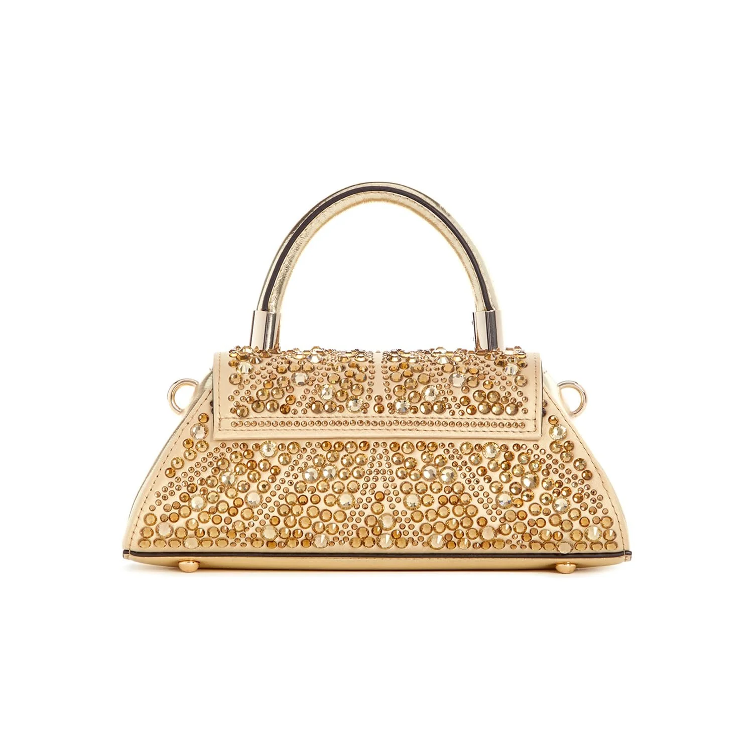 Сумка с клапаном GUESS Beauvoir Top Handle золотой, фото №4 Сумка с клапаном GUESS Beauvoir Top Handle золотой, фото №4