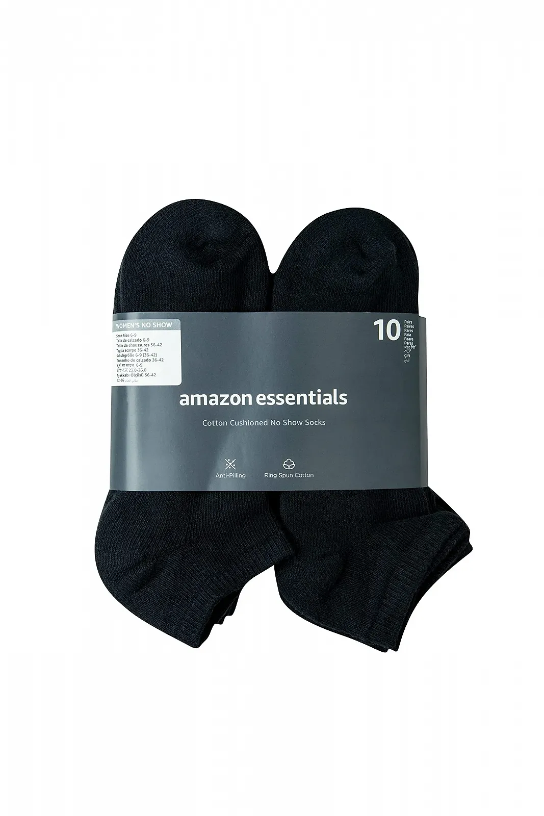 Шкарпетки спортивні Amazon Essentials жіночі без швів Бавовна з легкою підкладкою, фото №3
