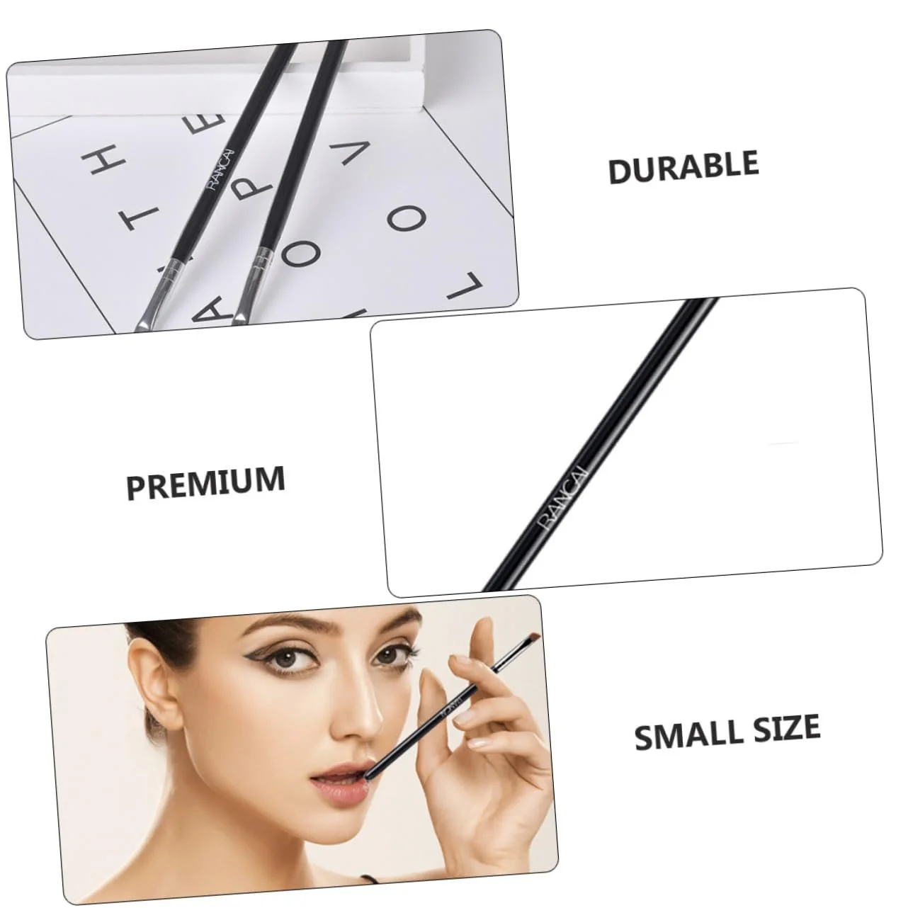 Пензлі Minkissy Kunstfaser Flacher Pinsel Mehrzweck, фото №6