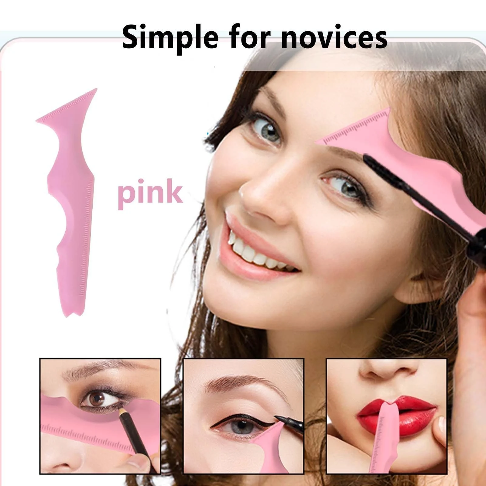 Трафареты для подводки SVOCK силиконовые многоразовые для макияжа, фото №6