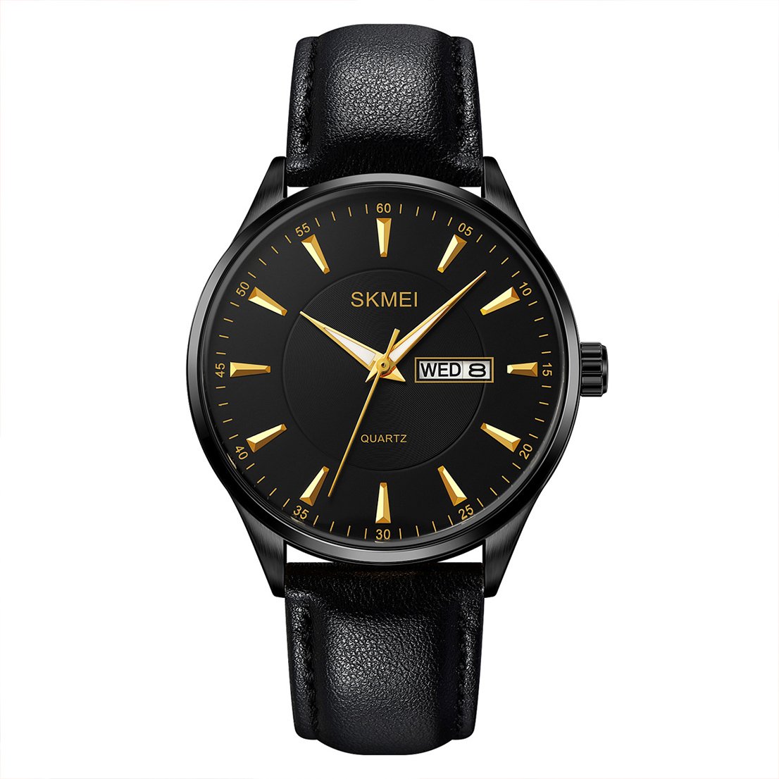 Годинник Skmei 2075BKBKGD Black-Black-Gold, фото №1