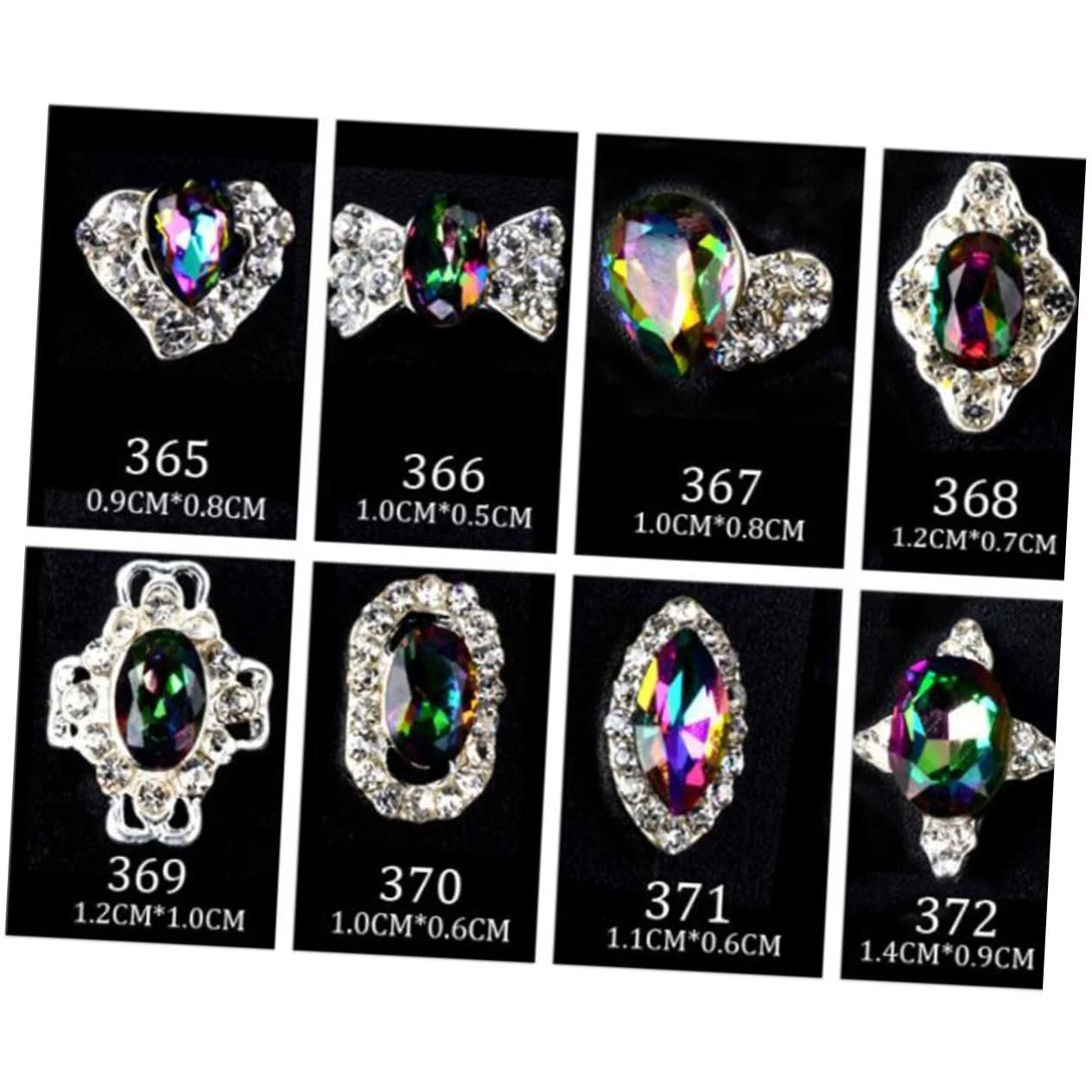 Стрази для нігтів Healeved, фото №6