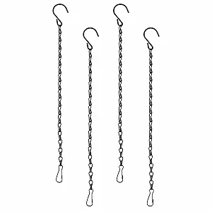 Ланцюги для підвісних кошиків Teaaha металеві набір з 4 шт. 33 см - Фото 1