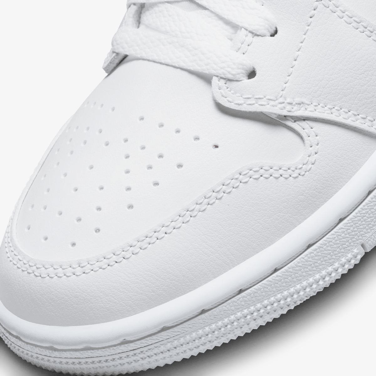 Кросівки Jordan 1 Mid White 38, фото №7
