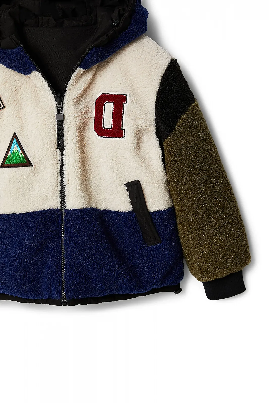 Куртка Desigual Padded_Play 5025 Space Blue, фото №3