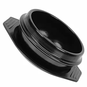 Горшок для бибимбапа Toyvian керамический термостойкий с двойными ручками-поддоном - Фото 1