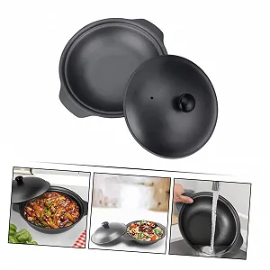 Кастрюля VALICLUD чугунная с крышкой synthetic.ua - Фото 1