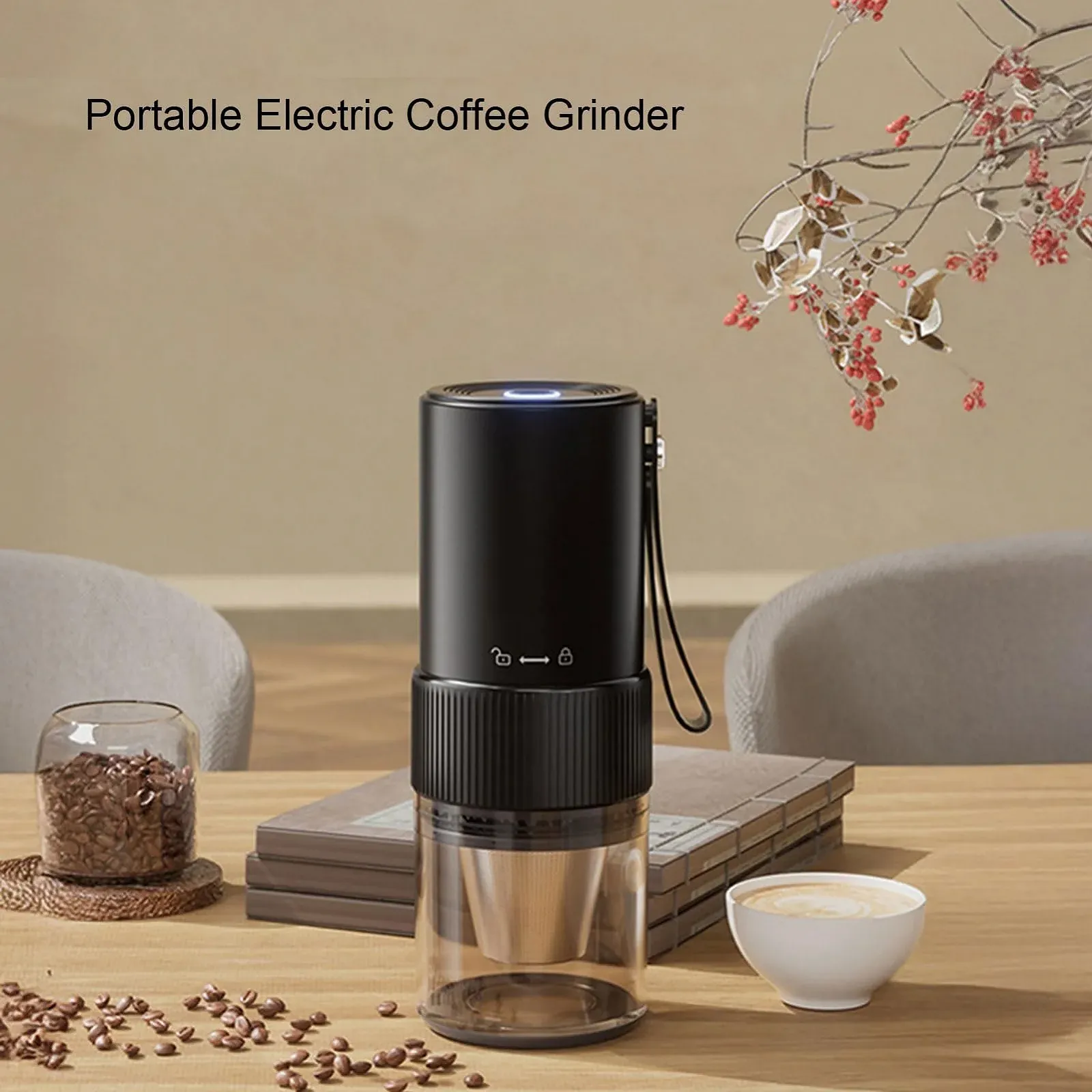 Кофемолка Fabater Compact Automatic, регулируемые параметры помола, Li-2000 mAh, фото №3