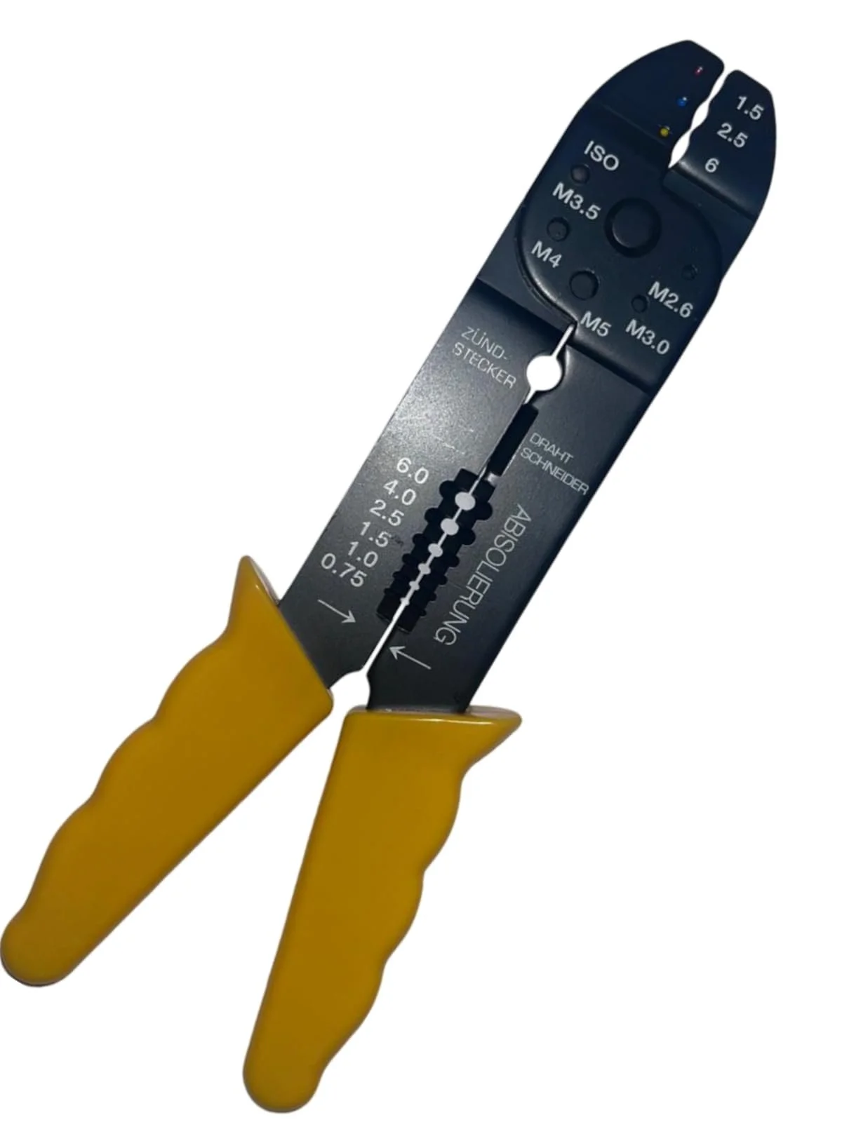 Клещи для изолированных клемм со стриппером и винторезом M2.5 - M5, фото №4