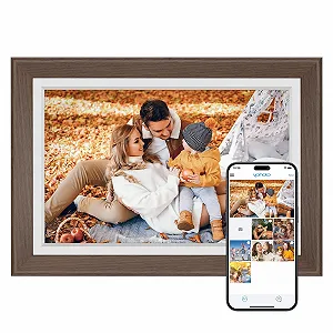 Цифровая фоторамка Dragon Touch Classic 10 10.1" WiFi HD IPS Touch Screen 32GB Brown - Фото 1