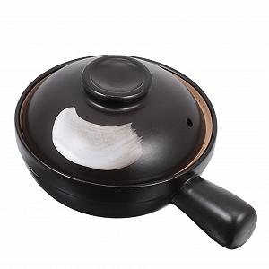 Кастрюля SOIMISS керамическая с фарфоровой крышкой традиционная для лапши и риса - Фото 1