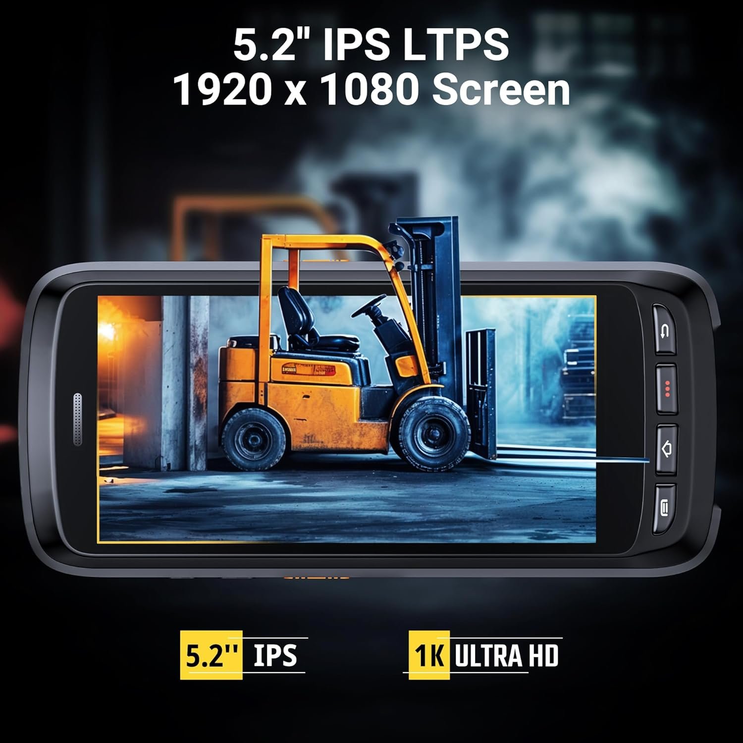 Смартфон-сканер 5.2" Tera P172 3/32 Gb 4G 2-SIM NFC 8 ядер Android 11 Black, фото №4