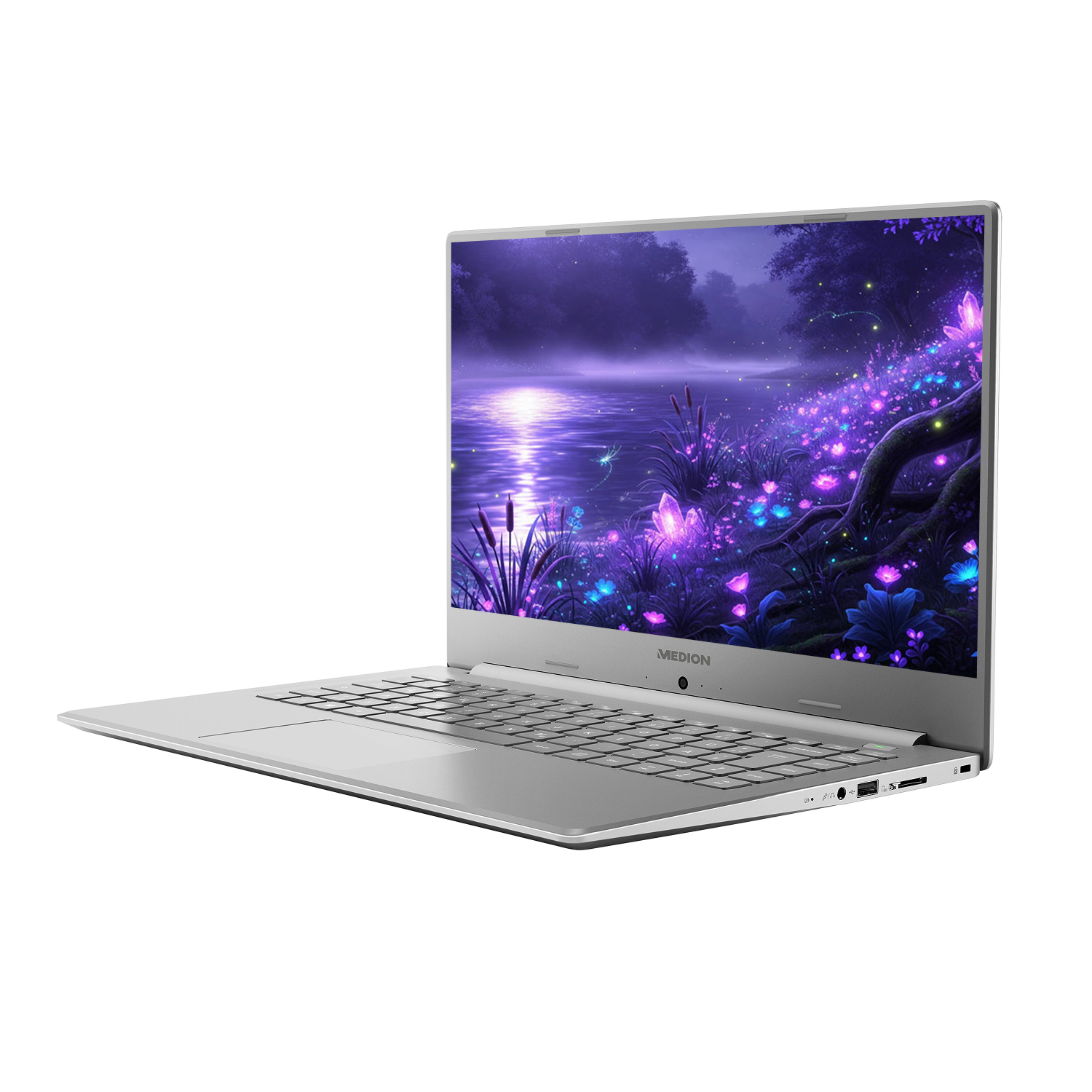 Ноутбук 15.6'' Medion (Lenovo Group) Akoya P15645 | Intel Core i7-8565U | IPS (1920x1080) FullHD | RAM 8 ГБ | SSD 256 ГБ | Intel UHD Graphics 620 | Nvidia GeForce MX250 | Металевий корпус | Win11 (5016), фото №3