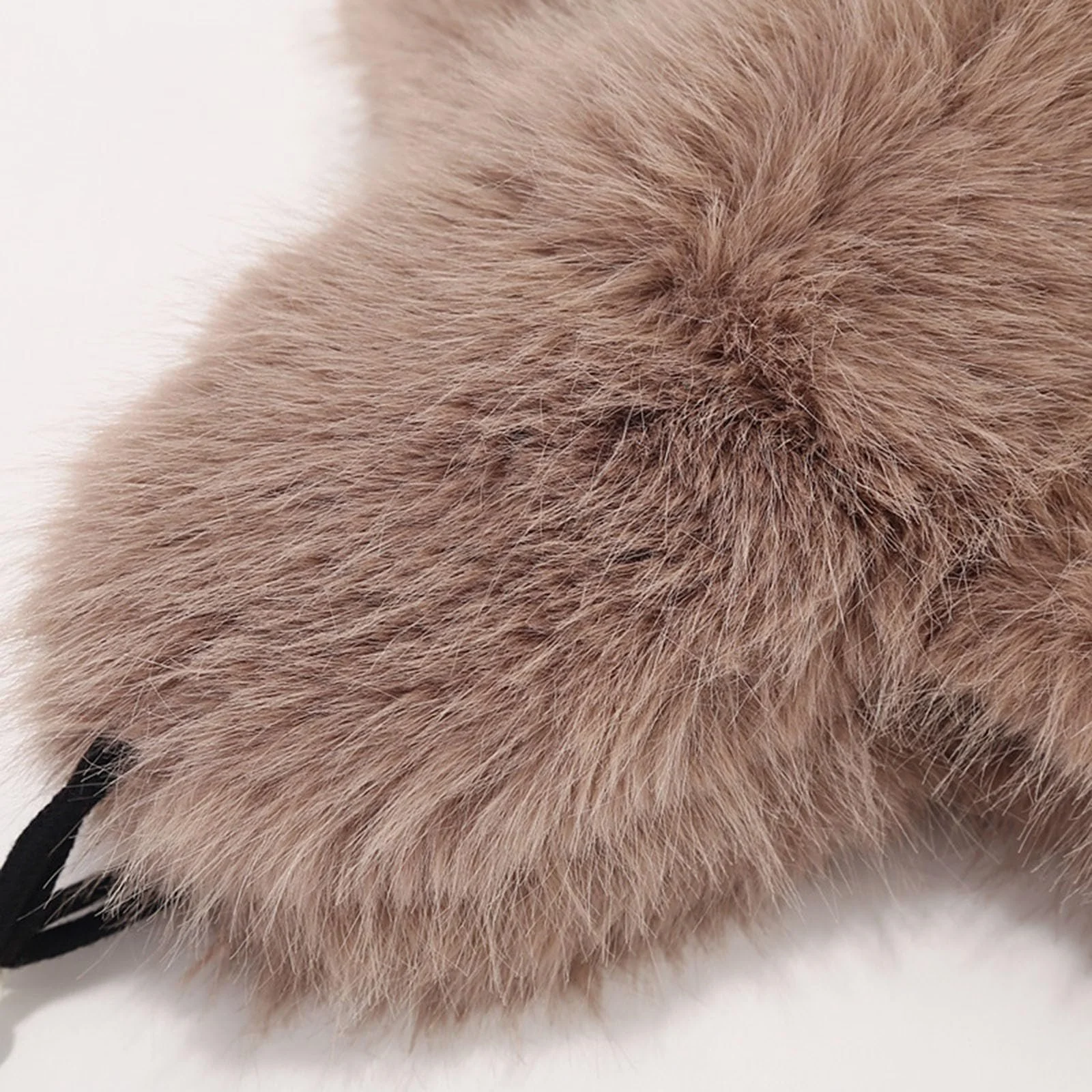 Шапка з помпоном зимова двошарова утеплена плюшева, фото №3