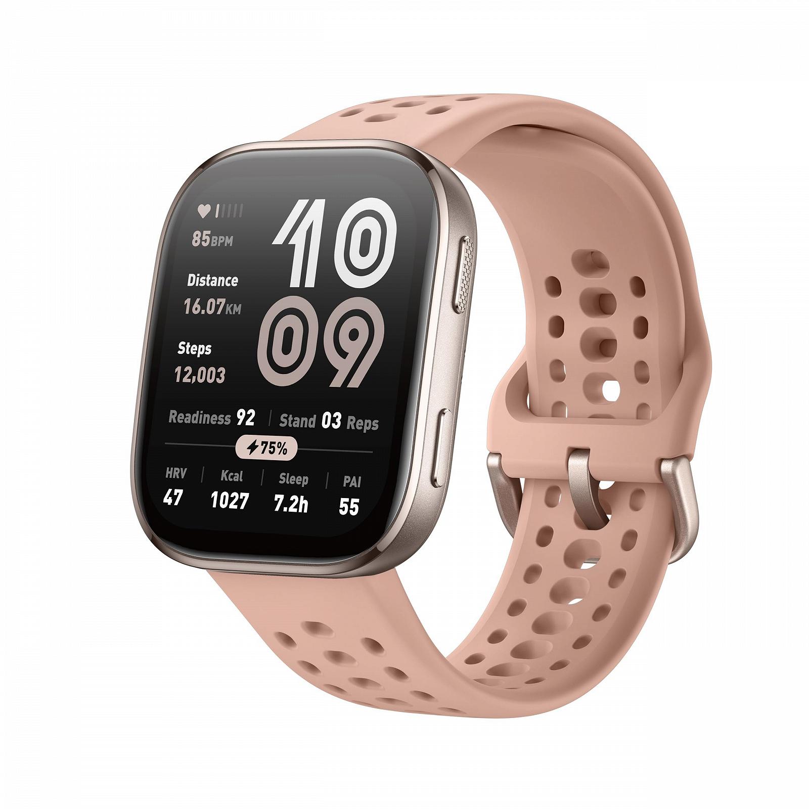 Смарт-годинник Amazfit Bip 6 46мм, 1.97“ AMOLED, GPS, AI, Bluetooth, функції дзвінків та текстових повідомлень, трекер здоров'я, фітнесу та сну, 140+ режимів тренувань, 5 ATM, фото №1