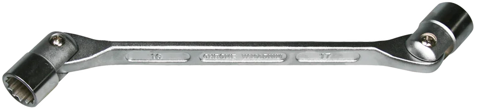 Ключ шарнирный двусторонний SW-STAHL 00946L, 18 x 19 мм, фото №1