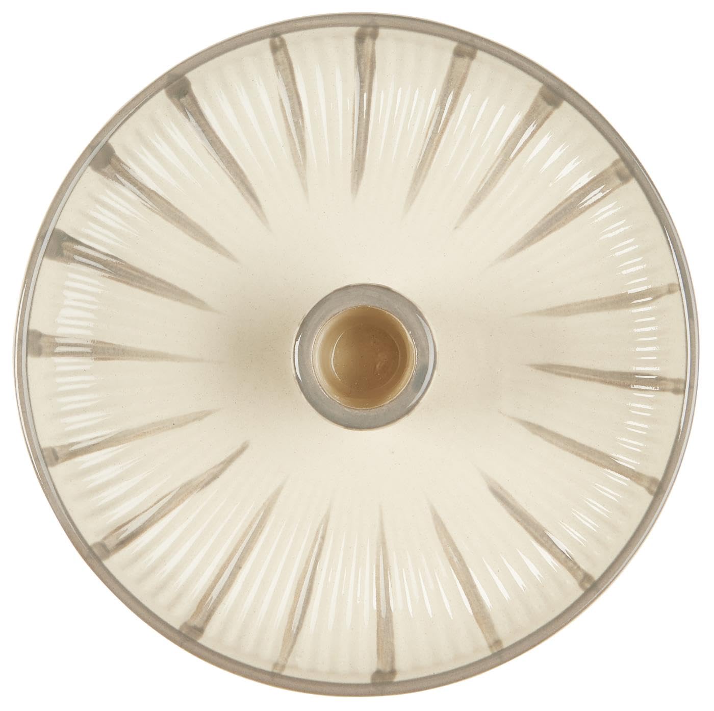 Подсвечник IB Laursen Круглый с Полосами Серый для 1 Узкой Свечи, фото №2 Подсвечник IB Laursen Круглый с Полосами Серый для 1 Узкой Свечи, фото №2