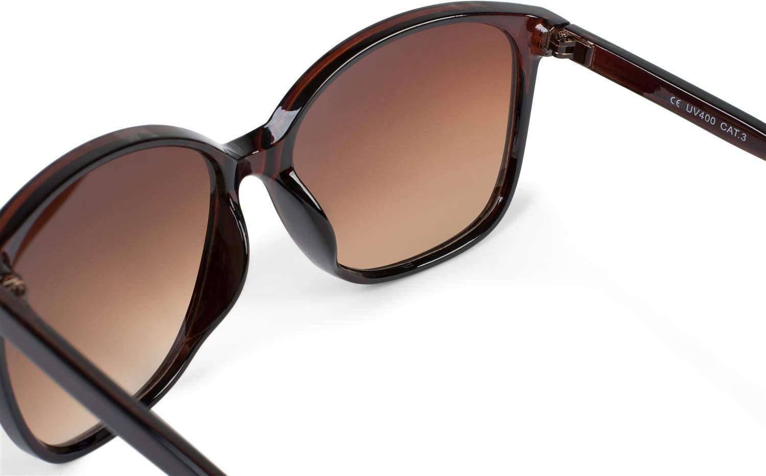 Сонцезахисні окуляри Оверсайз styleBREAKER Овальні лінзи з полікарбонату, пластикова оправа, Ретро стиль, фото №5