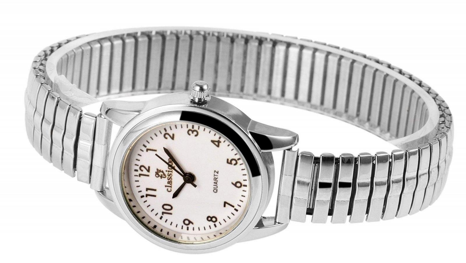 Годинник Жіночий Classique 1700019 Аналоговий Кварцовий Сріблястий Білий, фото №2