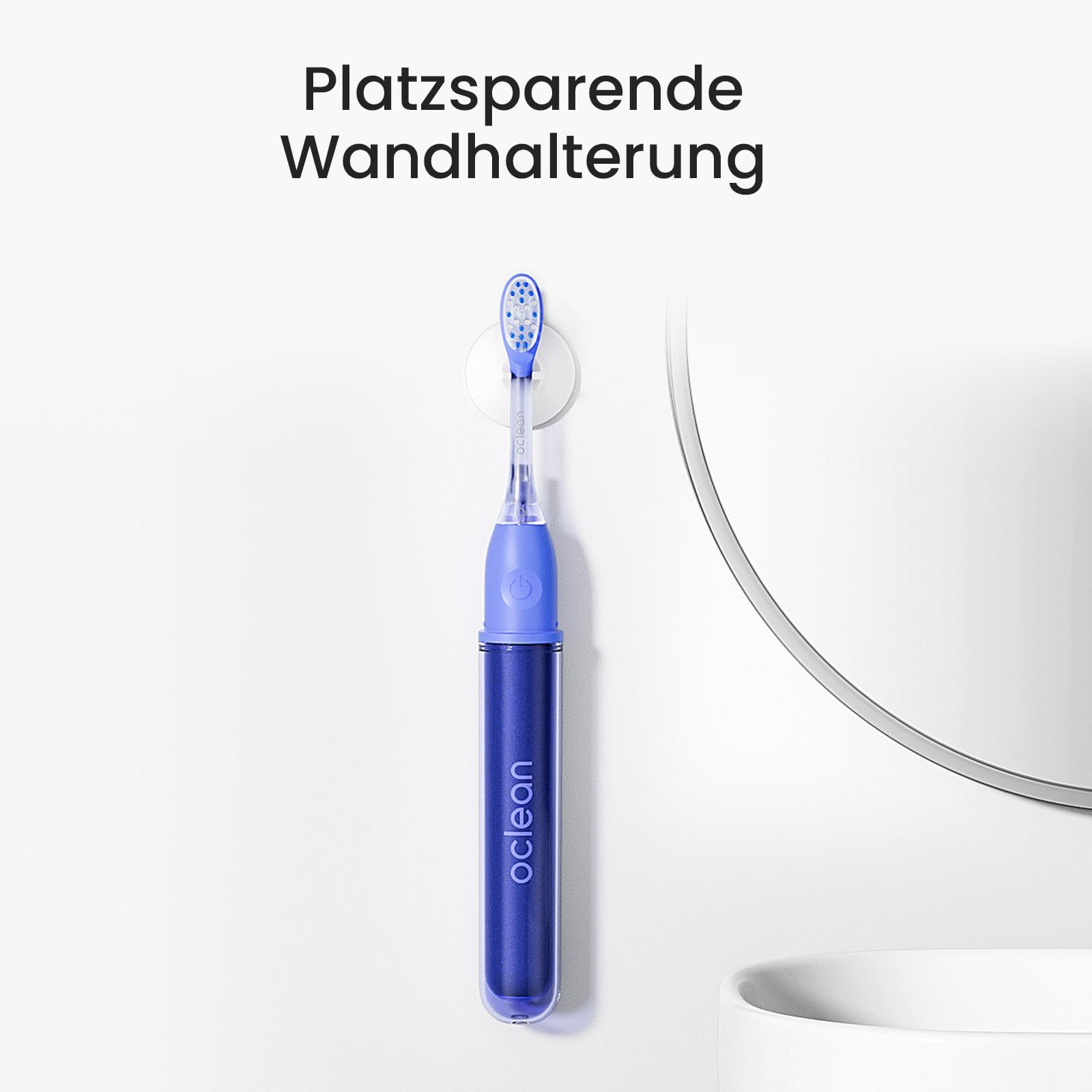 Електрична звукова зубна щітка Oclean Ease Синя, фото №7