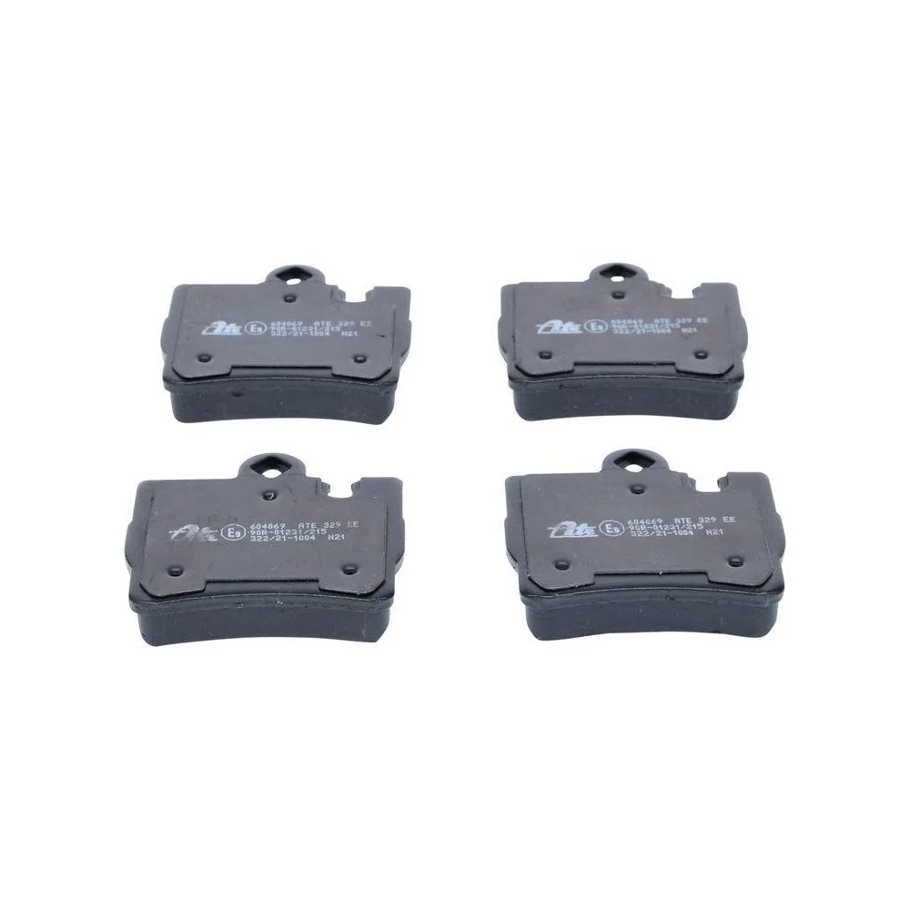 Комплект гальмівних колодок, дискове гальмо ATE 13.0460-4069.2 задня вісь для MERCEDES-BENZ, фото №1