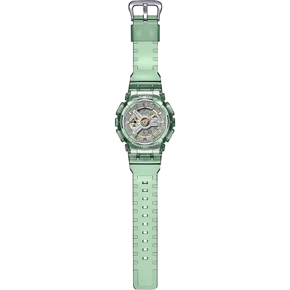 Годинник Casio G-SQUAD GMA-S110GS-3AER для дітей діаметр 46 мм прозорий, фото №4