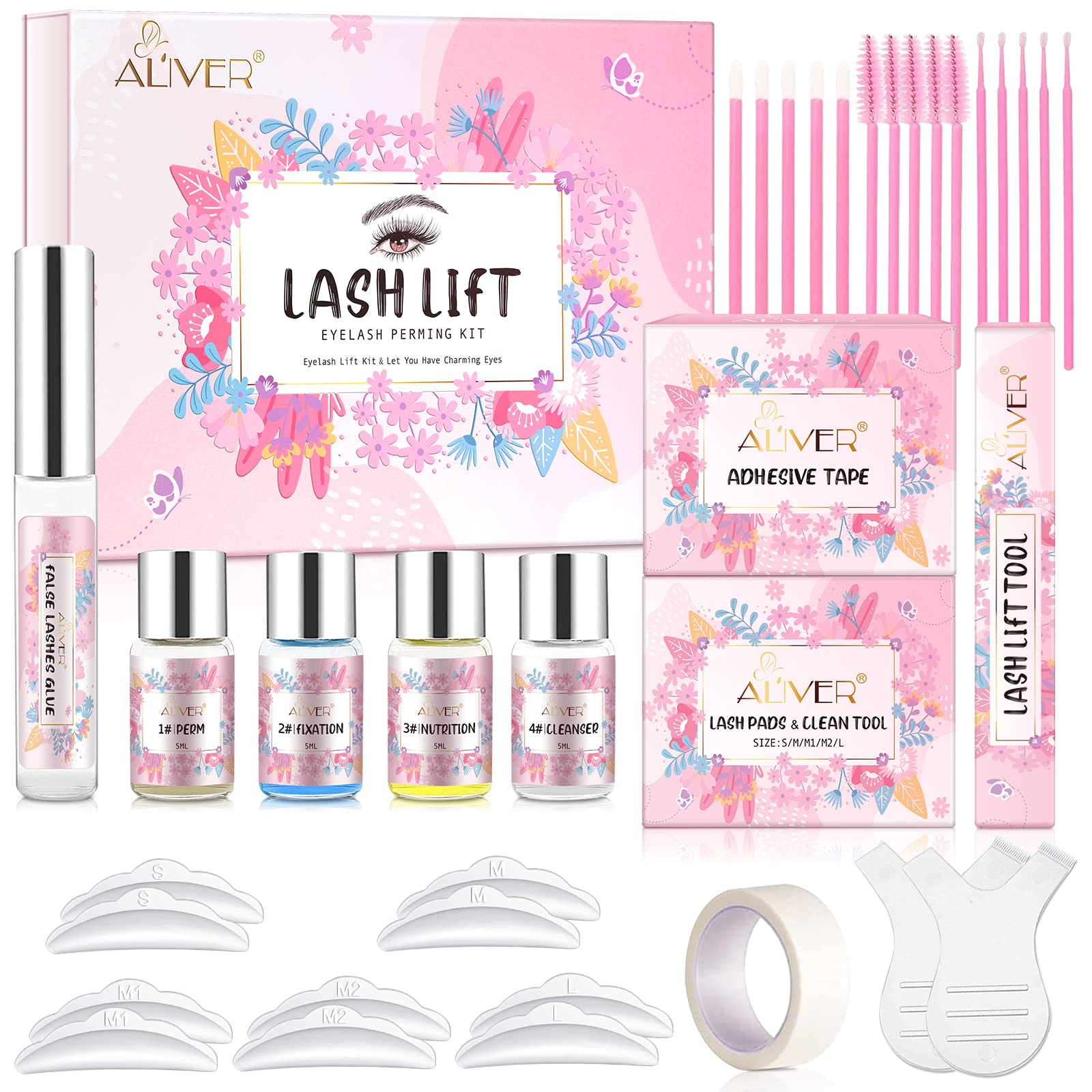 Набір ZHISHI Lash Lift Kit для підкручування вій для домашнього та салонного використання, фото №1
