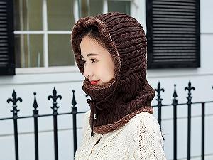 Шапка Teburya многофункциональная One Size Кофейный HbP050578 synthetic.ua - Фото 1