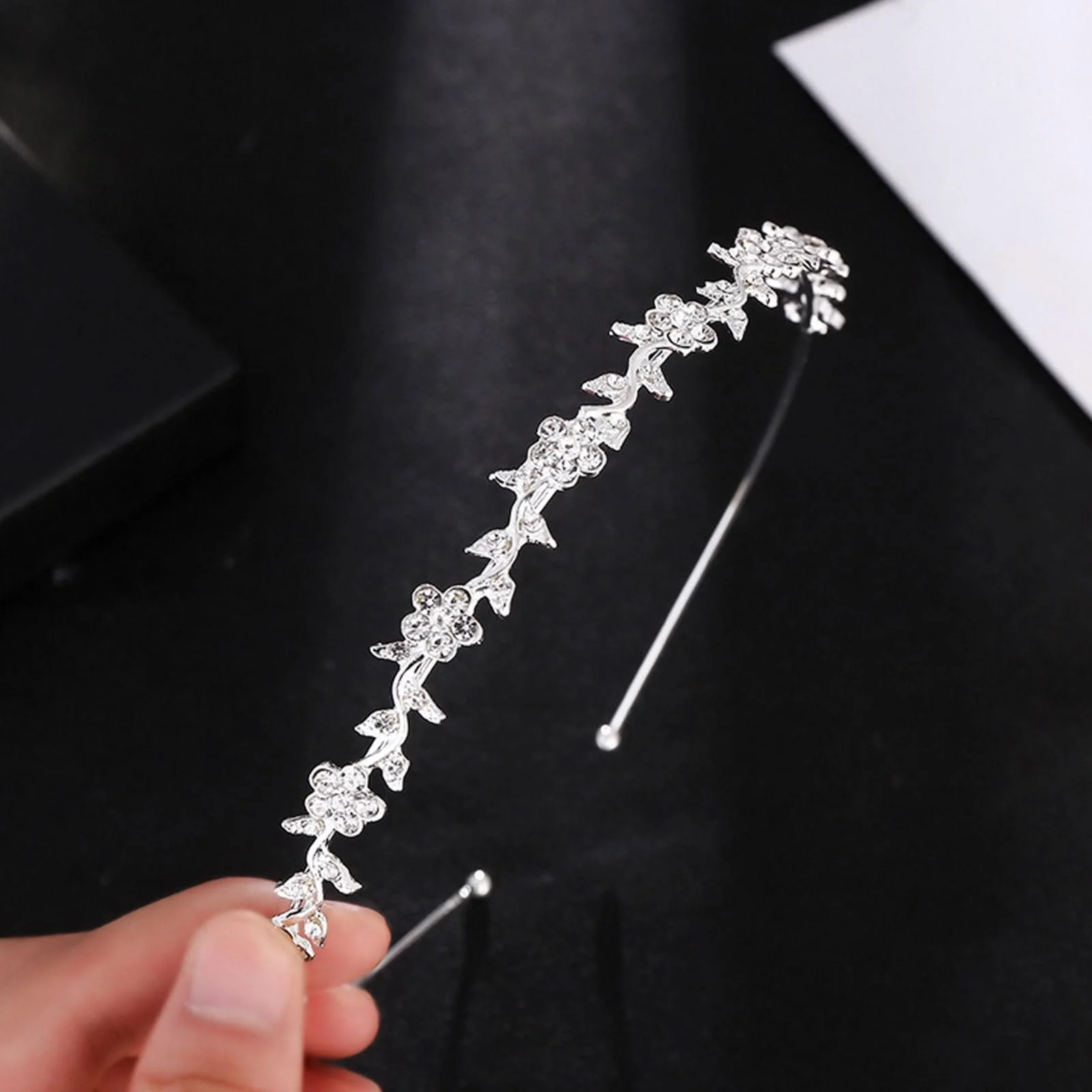 Обруч Набір з 2 шт. Штучні перли, фото №5